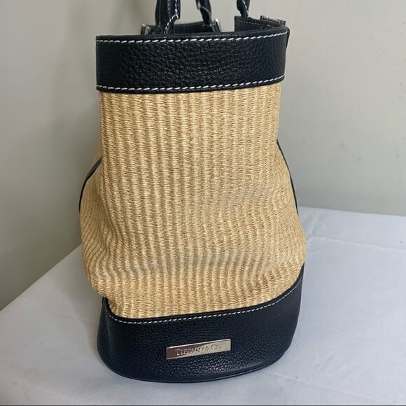 Tiffany & Co. Rattan Leather Trimmed Tote - Picture 7 of 14
